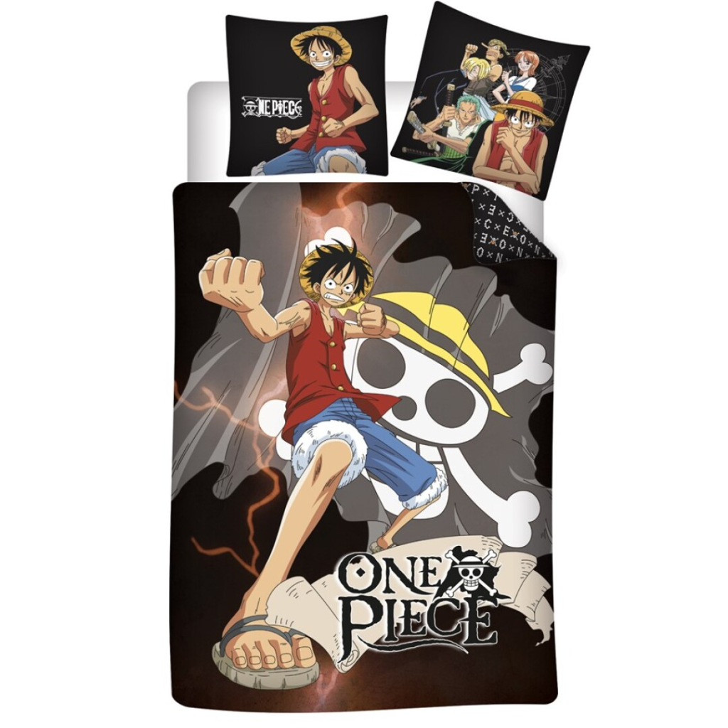 ONE PIECE - Luffy - Duvet Cover 140x200cm  - '100% microfiber'