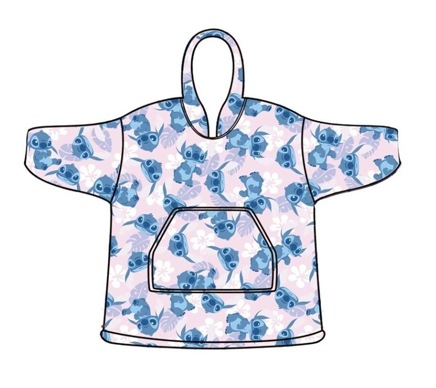 LILO & STITCH - Sweat Poncho - Kid Size (7-14 ans)