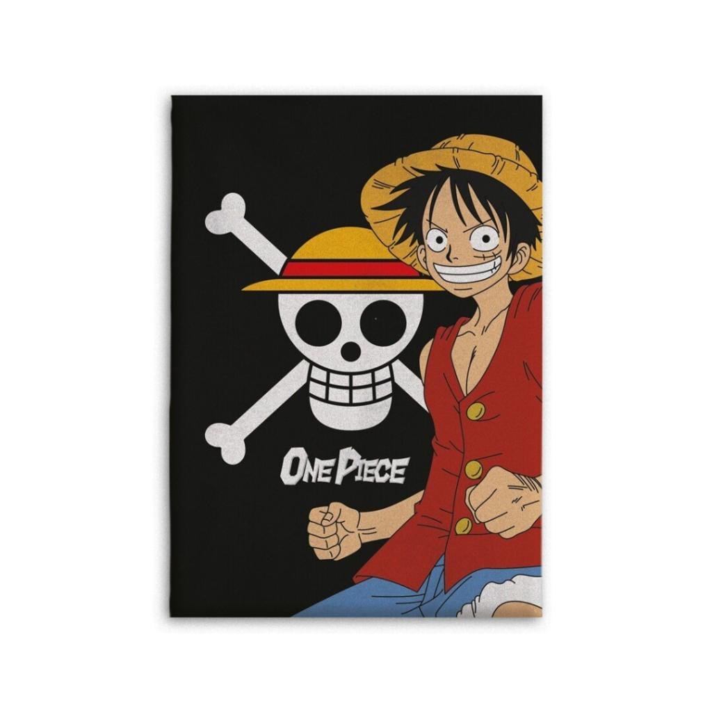 ONE PIECE - Flanel Blanket 110x150cm - Luffy