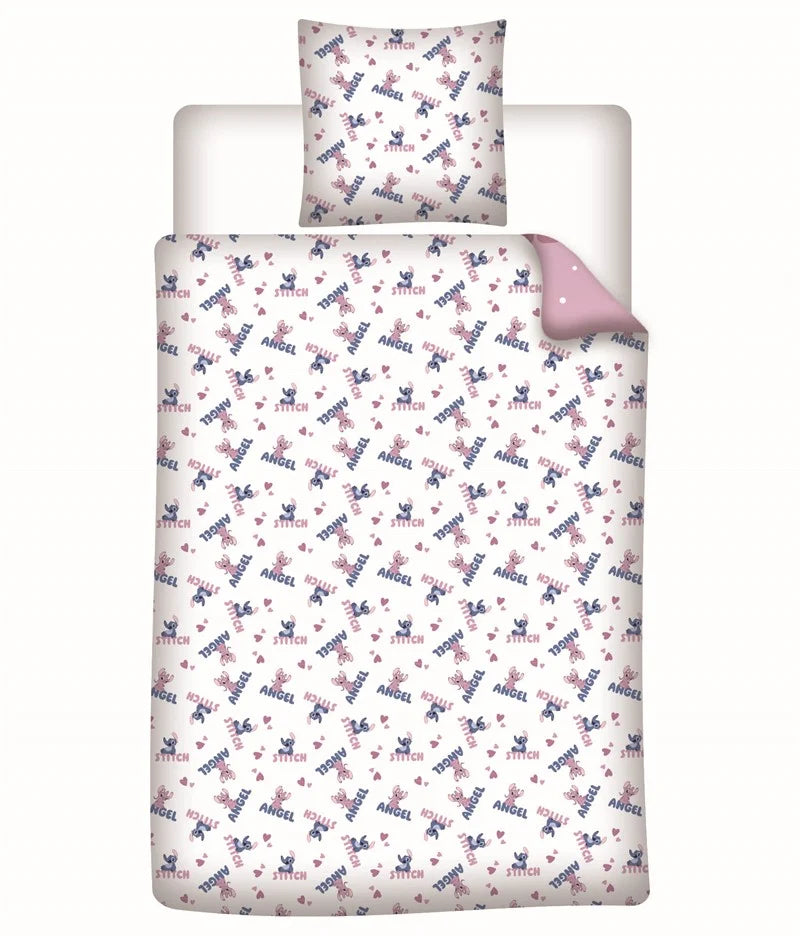 LILO & STITCH - Angel Stitch - Duvet Cover 140x200cm + 65x65cm