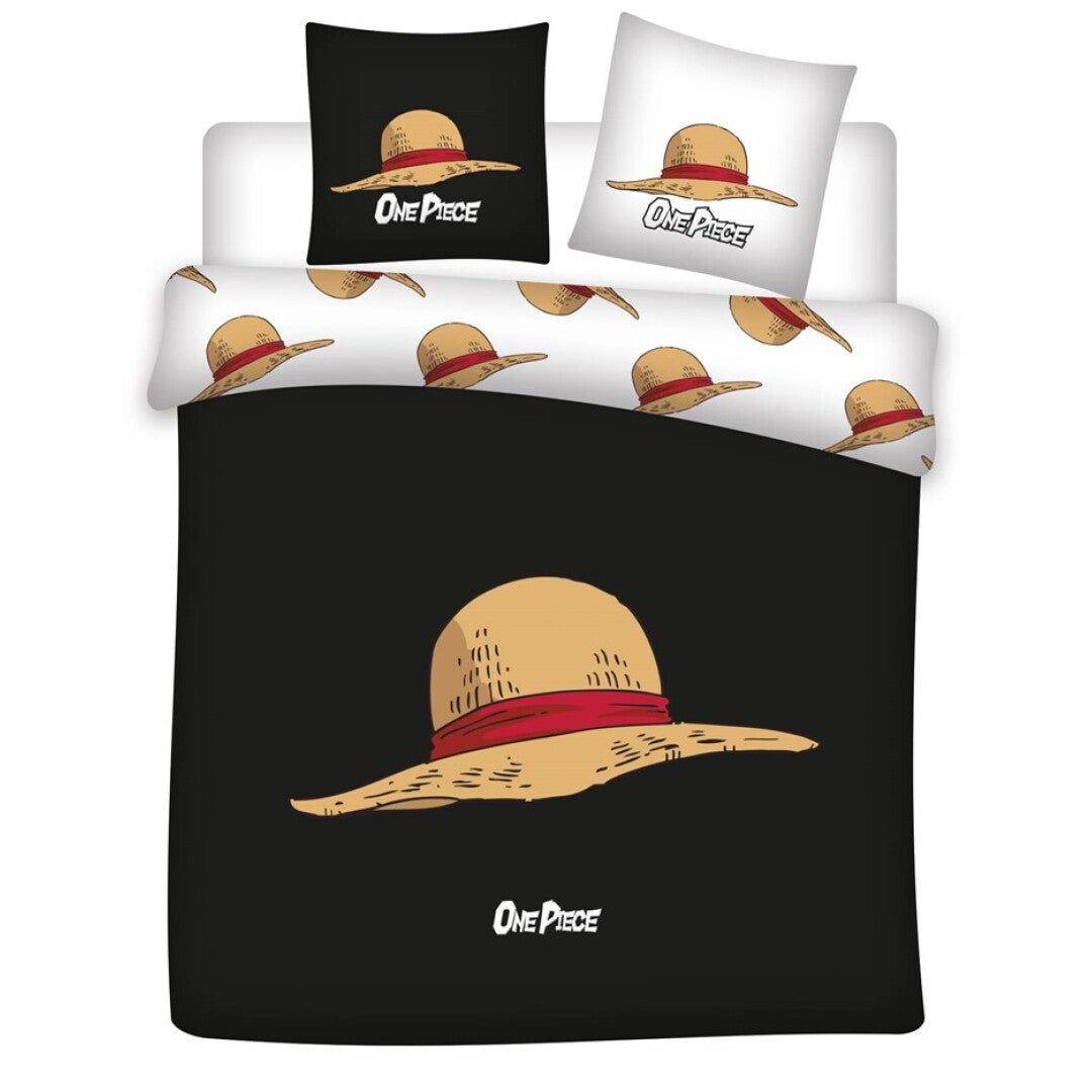 ONE PIECE - Duvet Cover 240x220cm + 2x65x65cm - Straw Hat