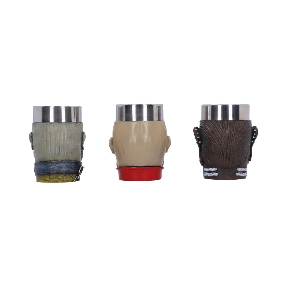 IRON MAIDEN - Eddie - Set of 3 Shot Glasses 9cm