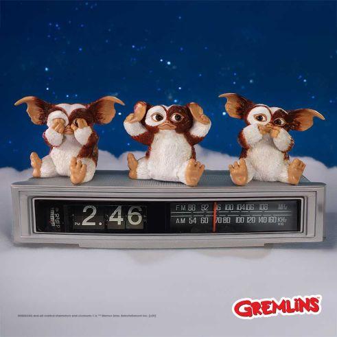 GREMLINS - Gizmo - 3 Statue set 8.2cm