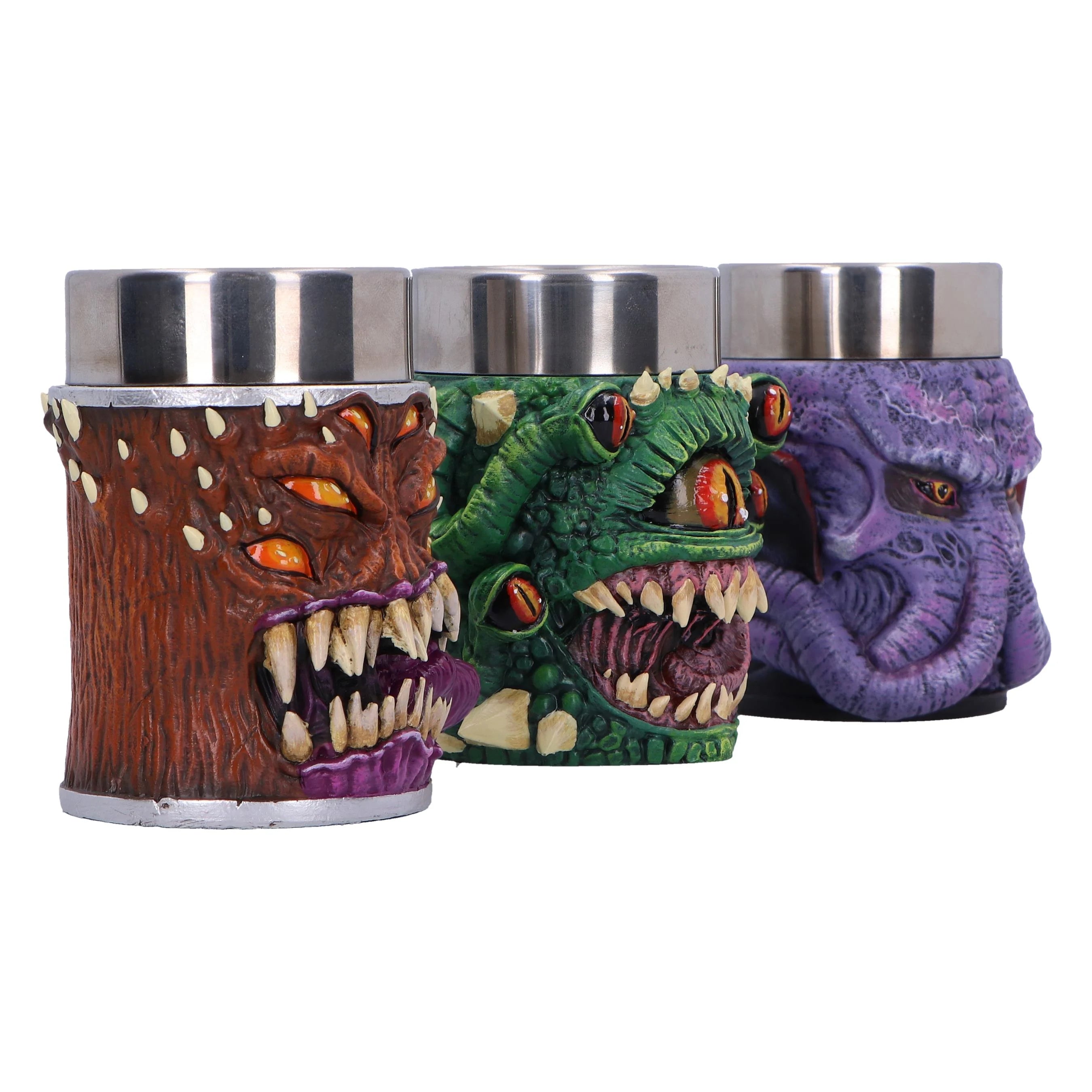 DUNGEONS & DRAGONS - Mini Monster - Set of 3 Tiny Tankards 8.8cm