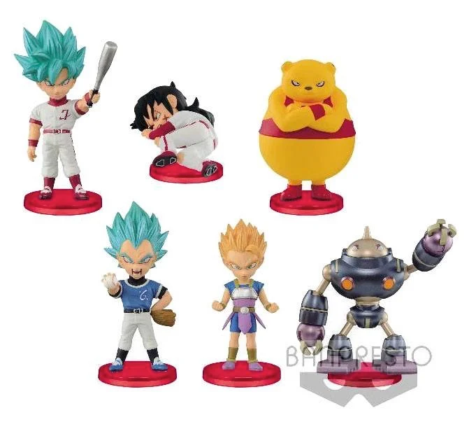 DRAGON BALL SUPER - Figurine WCF Vol 4 - Assort. 6 Characters - 7Cm