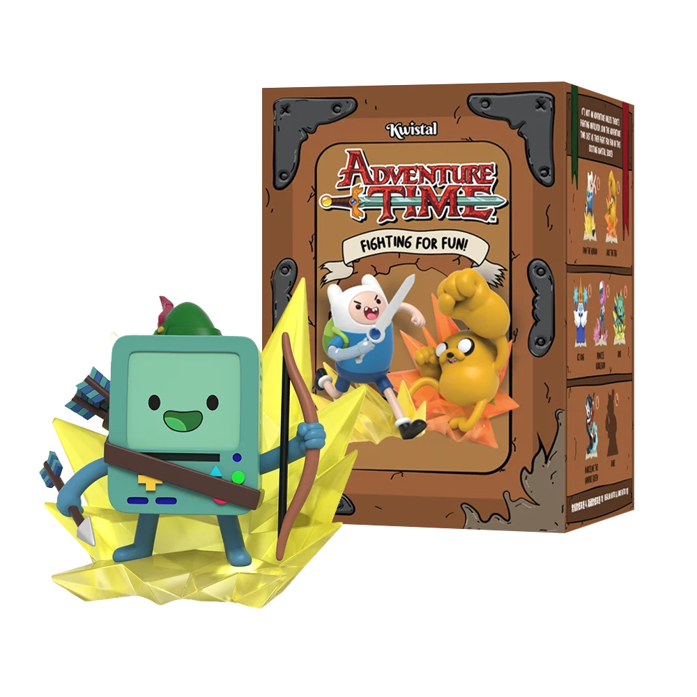ADVENTURE TIME - Kwistal Fighting for Fun Series - Display 6 Fig.