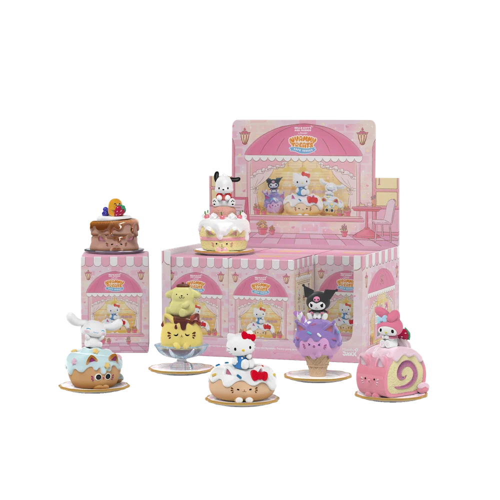 SANRIO - Nyammy Treats Sanrio Cafe Series - Display 6 Fig.