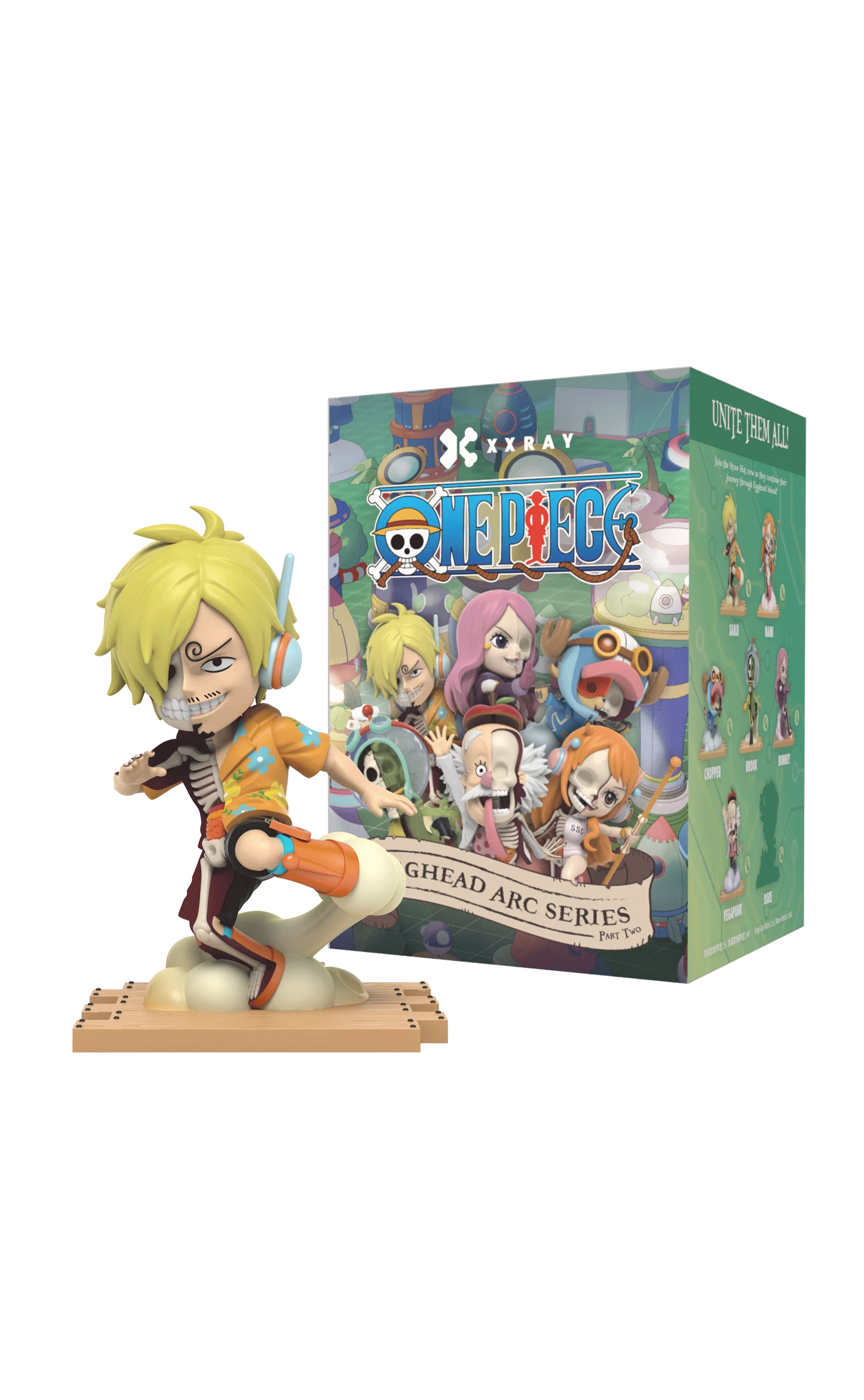 ONE PIECE - Egghead Arc Series Part 2 - XXRay (Display 6 Fig.)