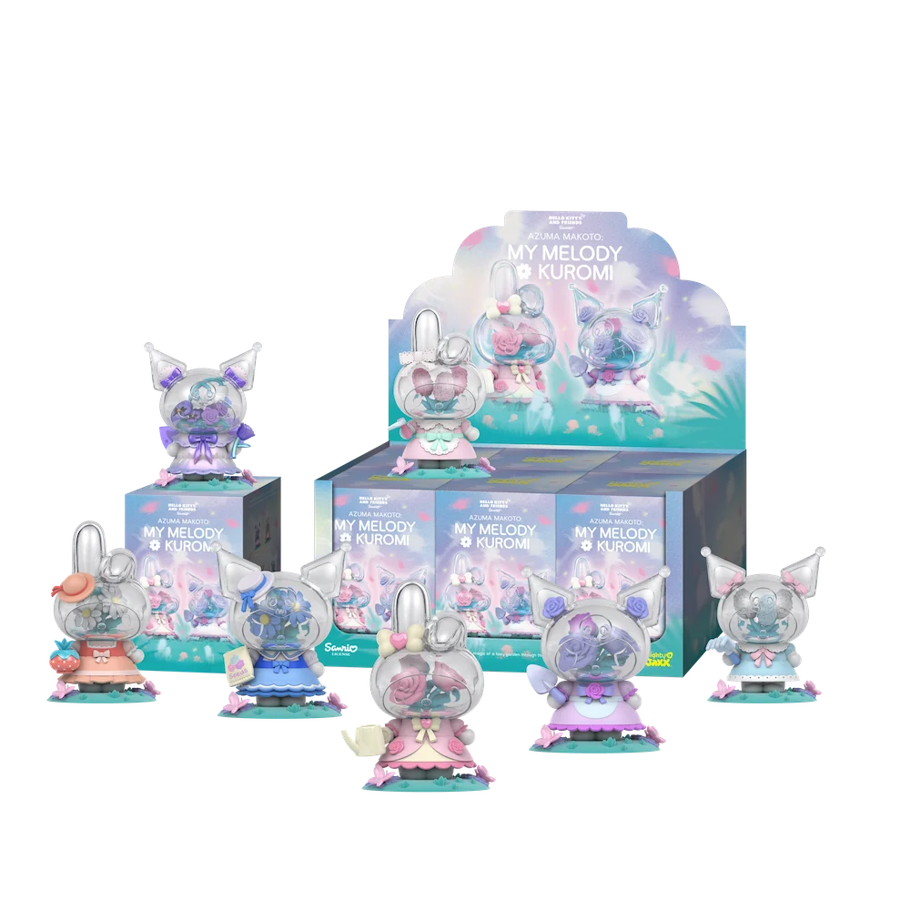 AZUMA MAKOTO - My Melody and Kuromi Series - Display 6 Fig.