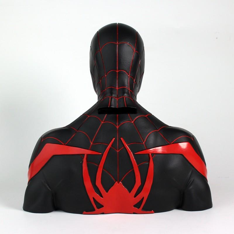 MARVEL - Money Box Blister Box - Miles Morales Deluxe Bust 20 cm