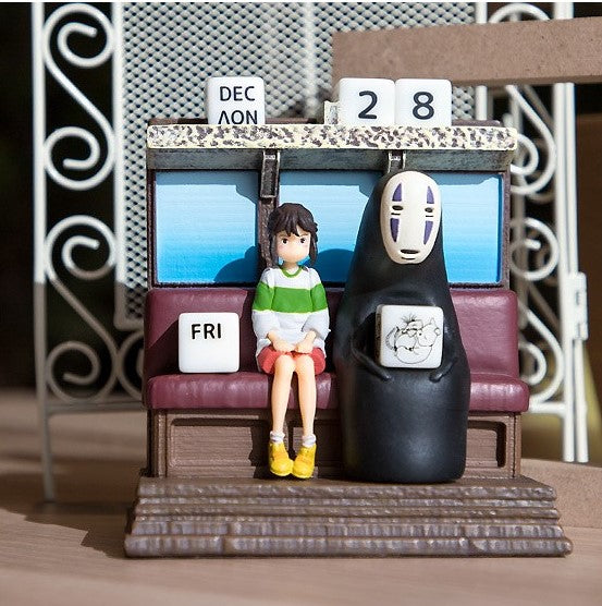 SPIRITED AWAY - Unabara Train - Diorama & Calendar 11cm