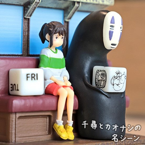 SPIRITED AWAY - Unabara Train - Diorama & Calendar 11cm