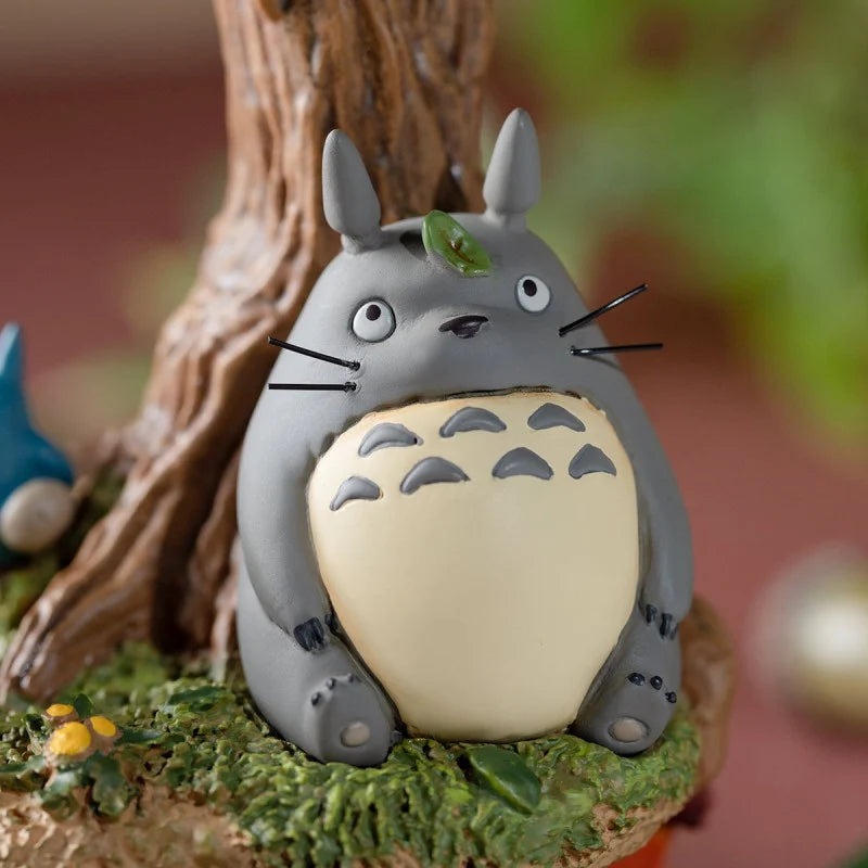MY NEIGHBOR TOTORO - Camphrier & Totoro - Diorama Sand Timer 16cm