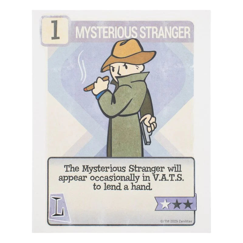 FALLOUT - Pip-Boy Lenti. "Mysterious Stranger" - Ingot Limited Edition