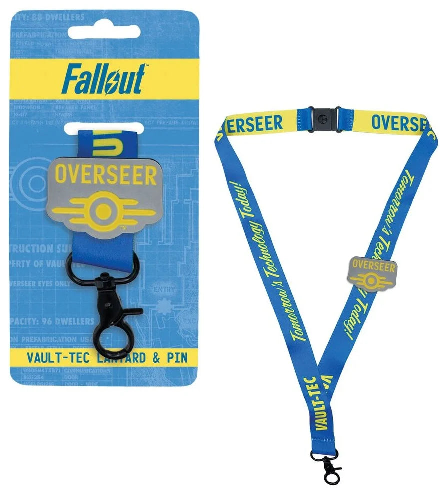 FALLOUT - Vault-Tec Overseer - Lanyard & Limited Edition Pin's
