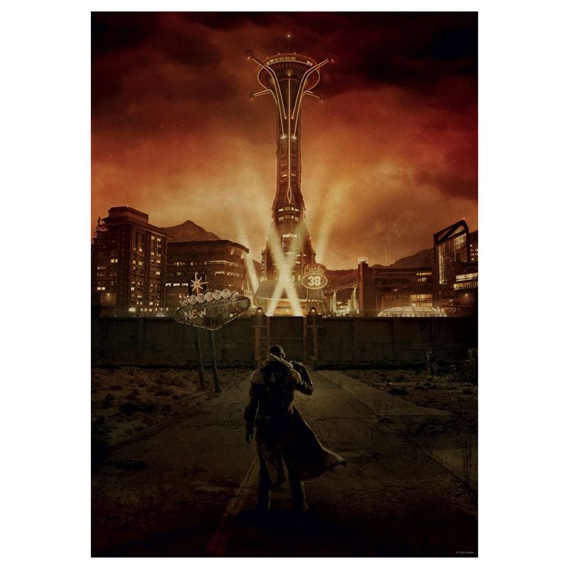 FALLOUT NEW VEGAS - Art Print - Limited Edition