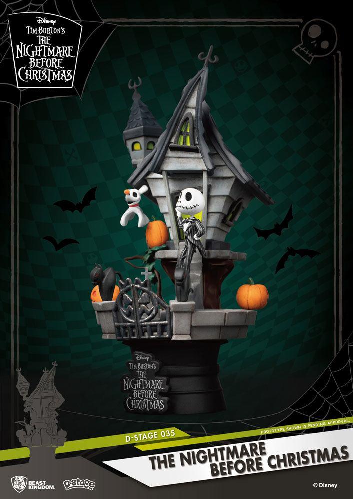 NBX - Jack's Haunted House Diorama - 15cm