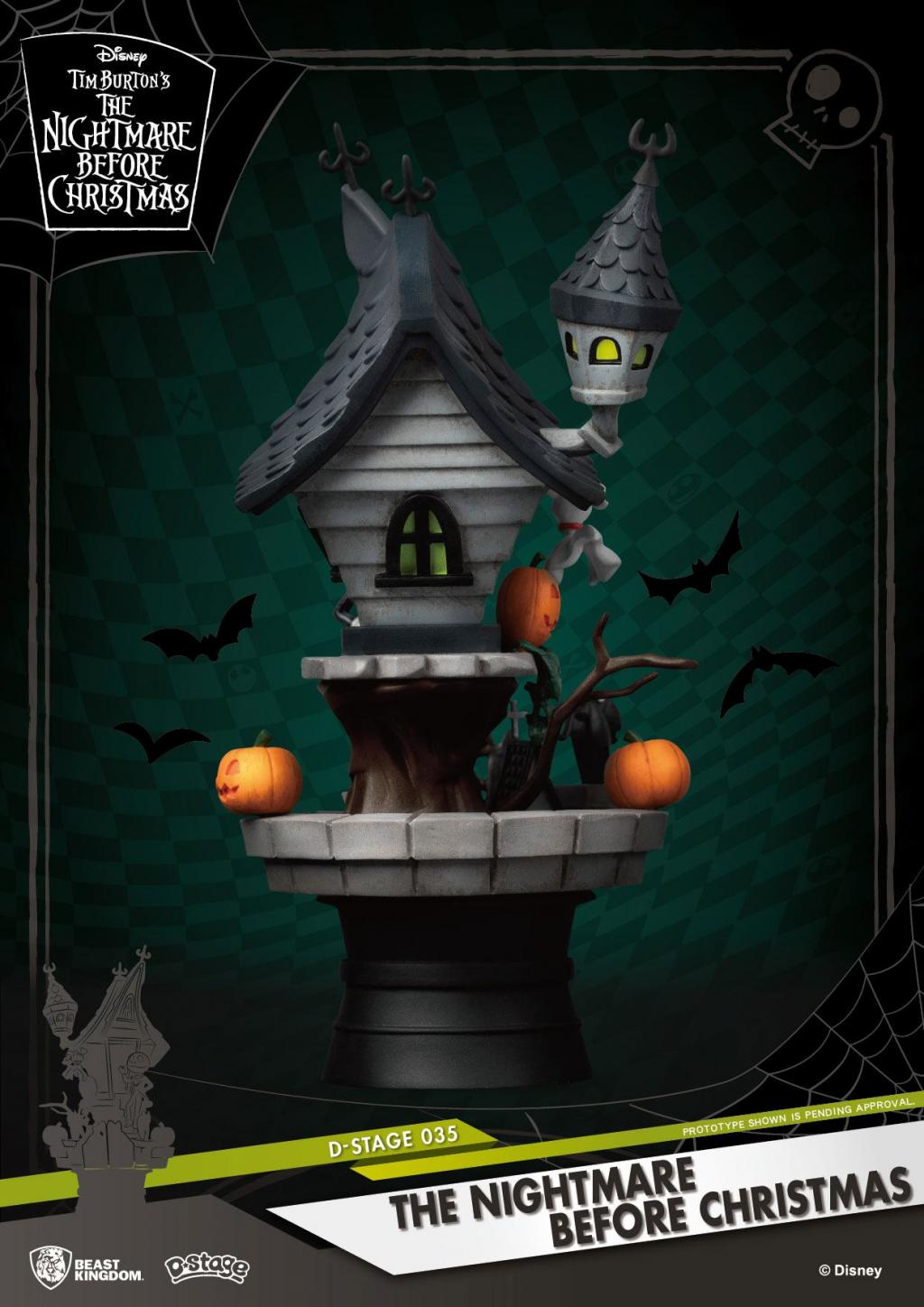 NBX - Jack's Haunted House Diorama - 15cm