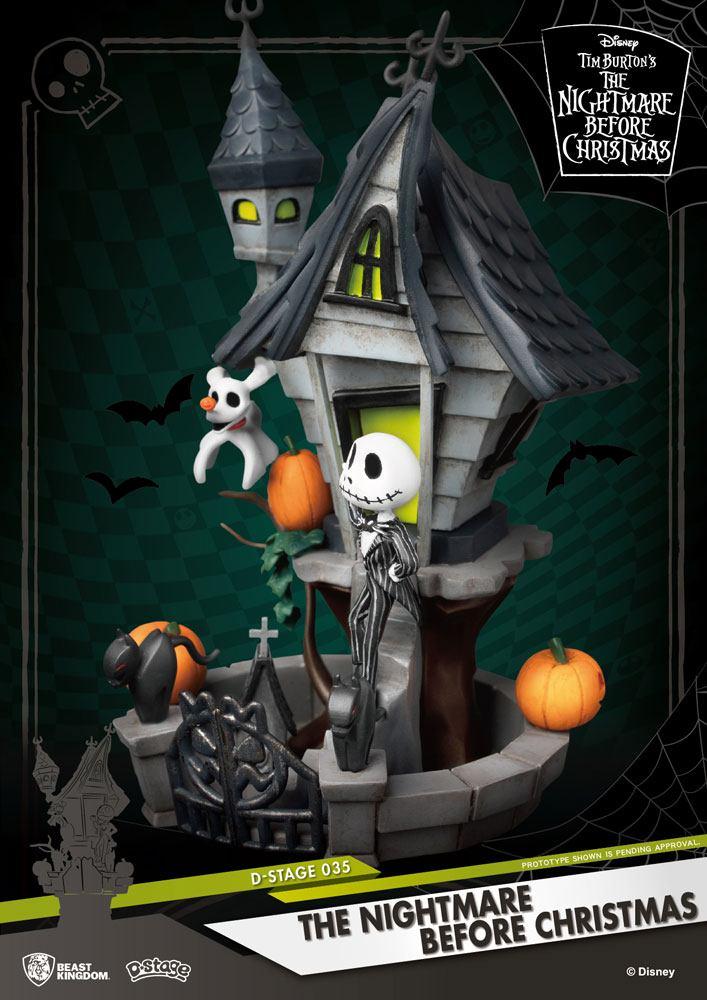 NBX - Jack's Haunted House Diorama - 15cm