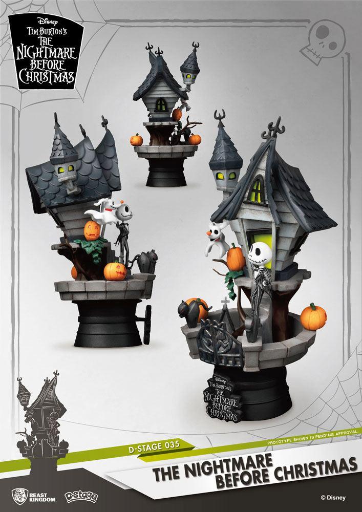 NBX - Jack's Haunted House Diorama - 15cm