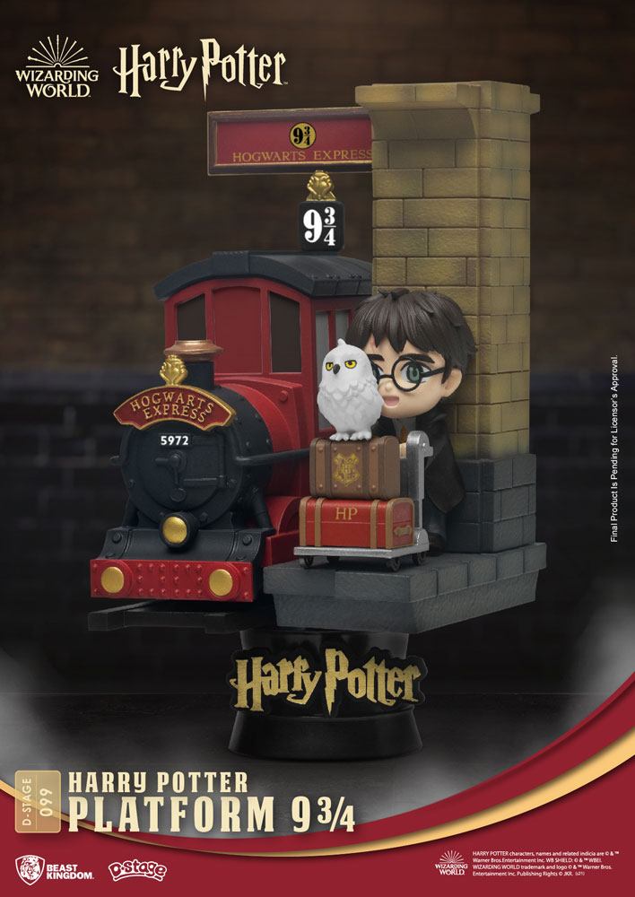 HARRY POTTER - Platform 9 3/4 - Statue D-Stage New Ver. 15cm