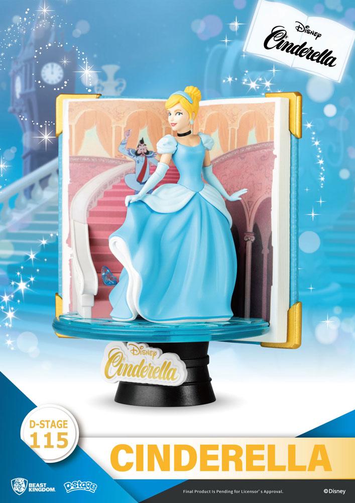 DISNEY - Cinderella - Statue D-Stage Book Series Diorama PVC 13cm