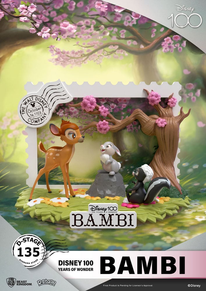 DISNEY 100TH ANNIVERSARY - Bambi  - Diorama D-Stage 12cm