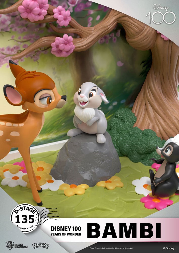 DISNEY 100TH ANNIVERSARY - Bambi  - Diorama D-Stage 12cm