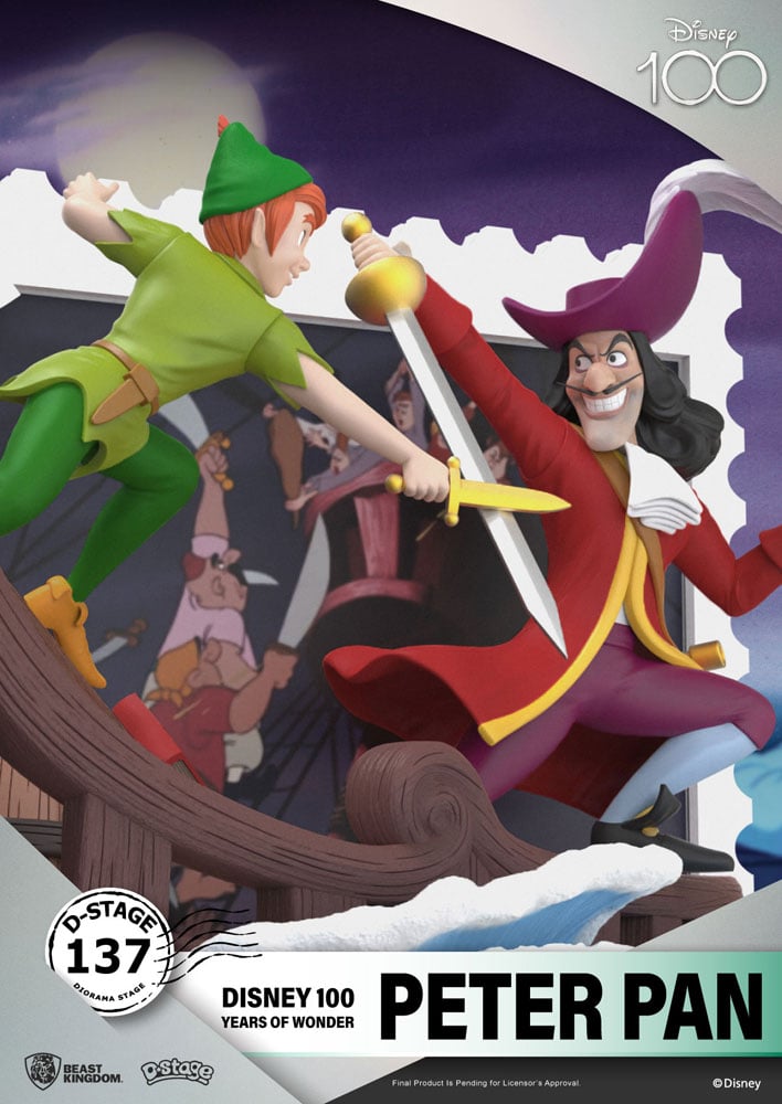 DISNEY 100TH ANNIVERSARY - Peter Pan  - Diorama D-Stage 12cm