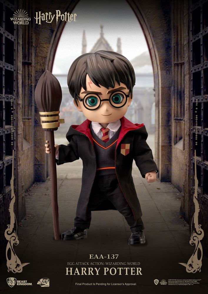 HARRY POTTER - Harry - Figurine Egg Attack Action WIzarding World 11cm
