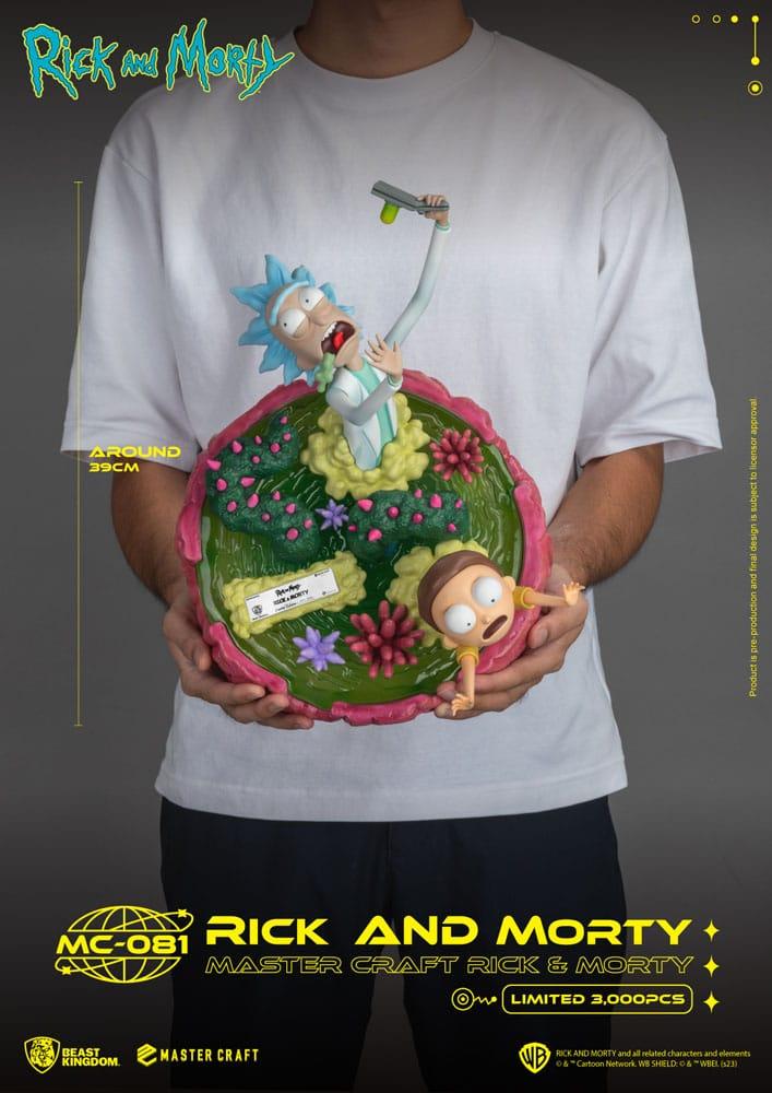 RICK AND MORTY - Rick and Morty - Statue Master Craft 42cm