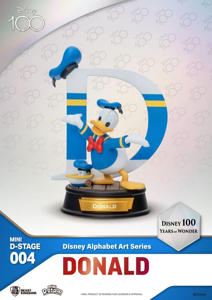DISNEY 100TH - Disney Alphabet Art - Pack 6 Diorama Stage 10cm