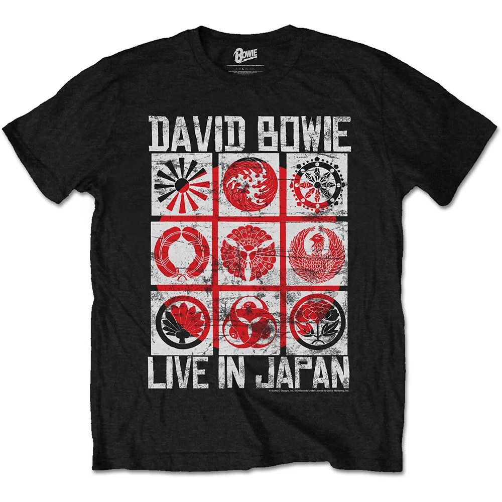 DAVID BOWIE - T-Shirt - Live in Japan (XXL)