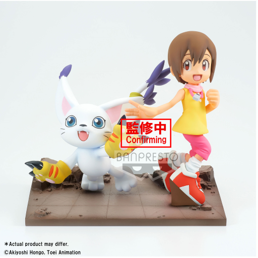 DIGIMON - Hikari & Tailmon - Figure DXF-Adventure Archives 12cm