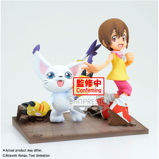 DIGIMON - Hikari & Tailmon - Figure DXF-Adventure Archives 12cm