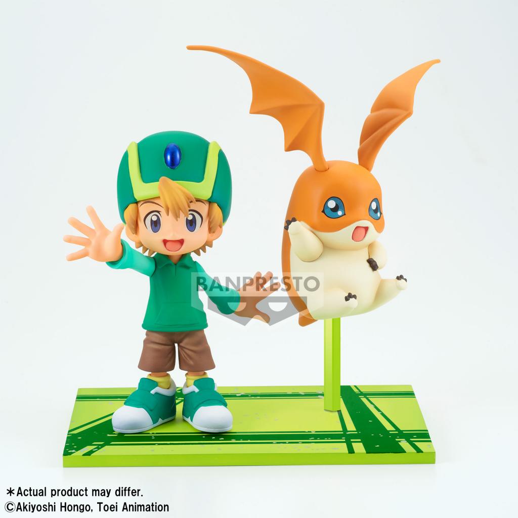 DIGIMON - Takeru  & Patamon - Figure DXF-Adventure Archives 11cm