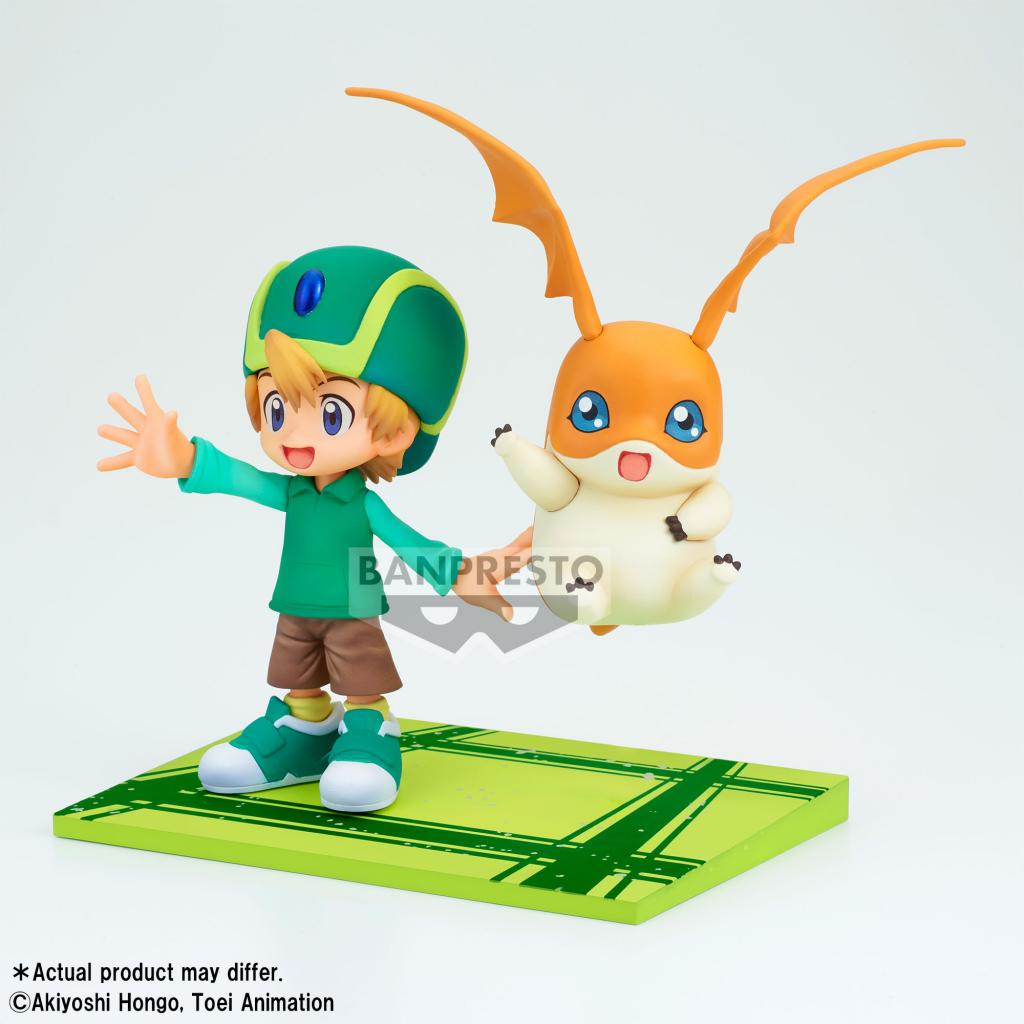 DIGIMON - Takeru  & Patamon - Figure DXF-Adventure Archives 11cm