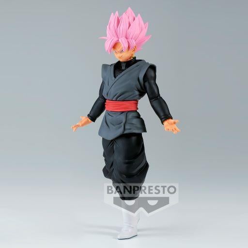 DRAGON BALL SUPER - Pink Goku Black - Figure Solid Edge Works 20cm