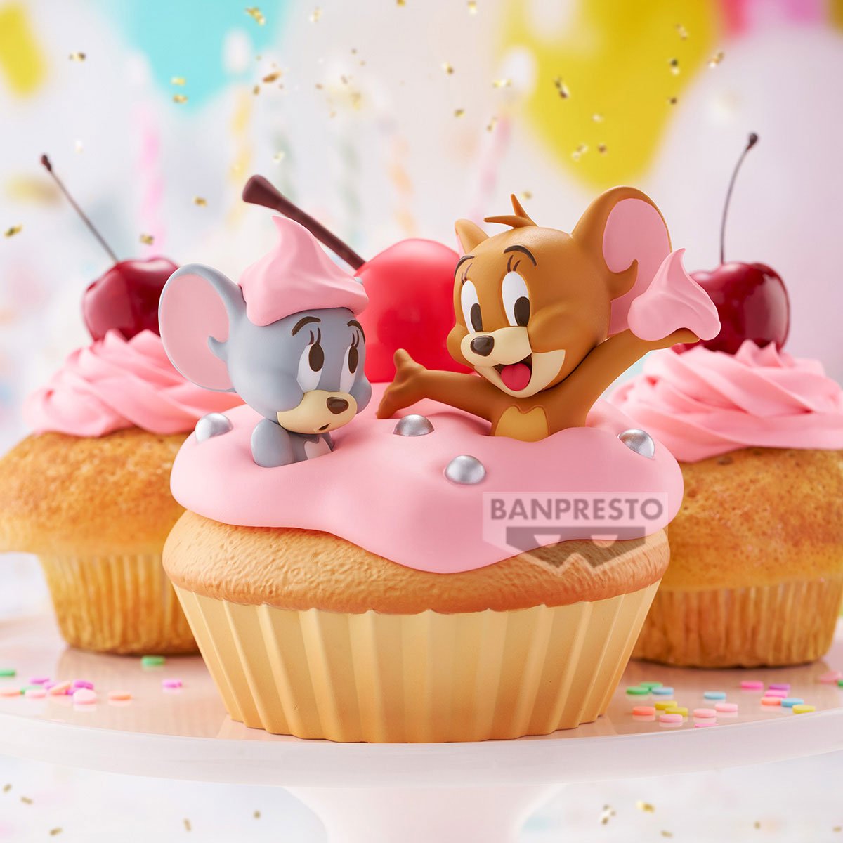 TOM & JERRY - Jerry & Tuffy - Figure Big Soft Vinyl 11cm