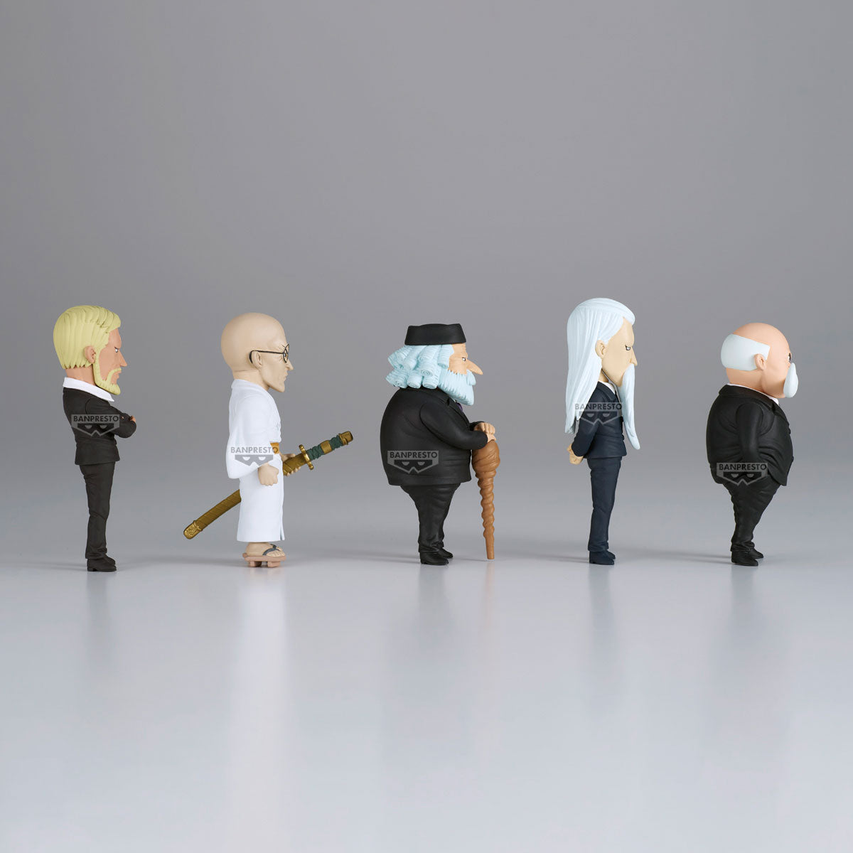 ONE PIECE - WCF Five Elders - Assortiments 12 Figurine 7cm
