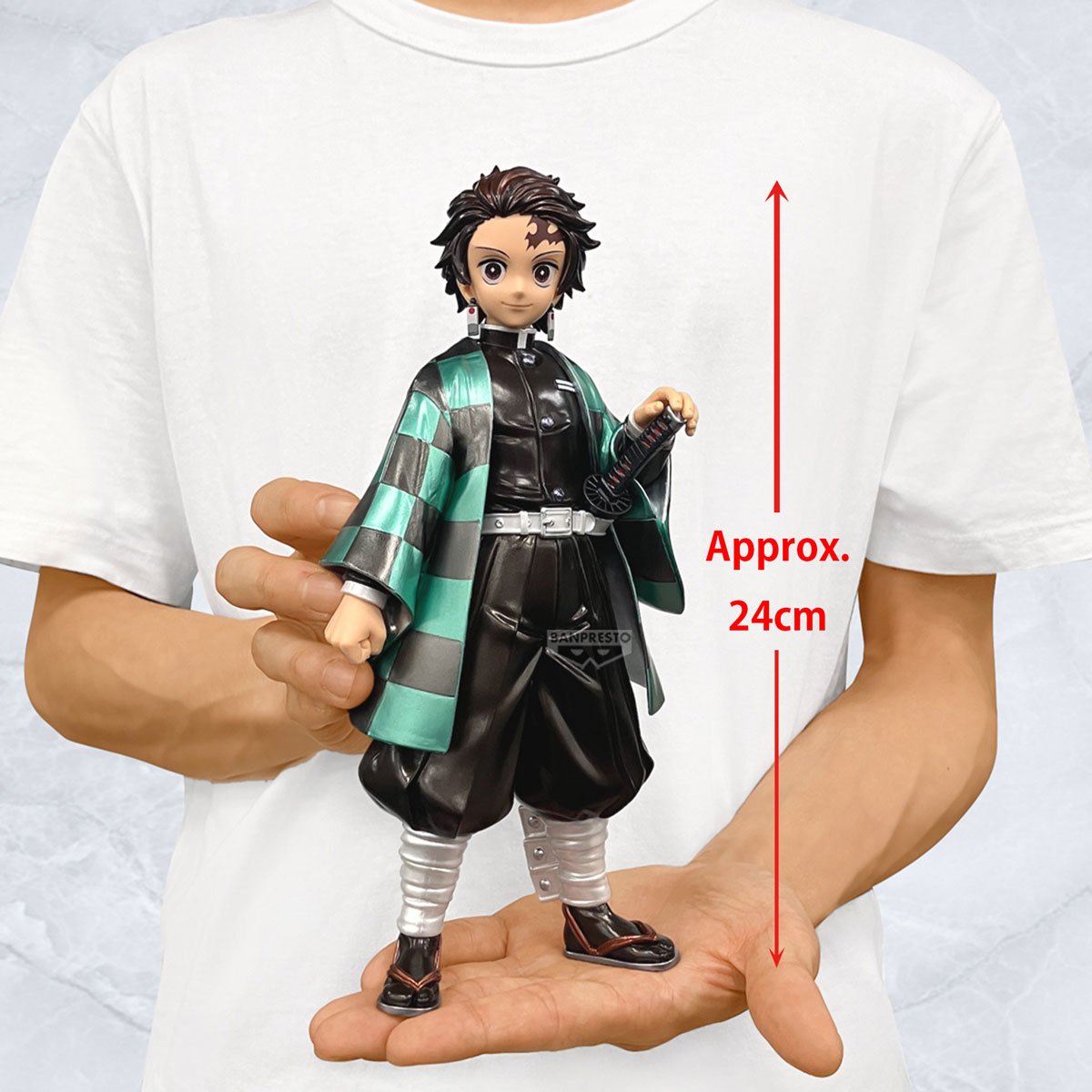DEMON SLAYER - Tanjiro Kamado - Figure Grandista 24cm