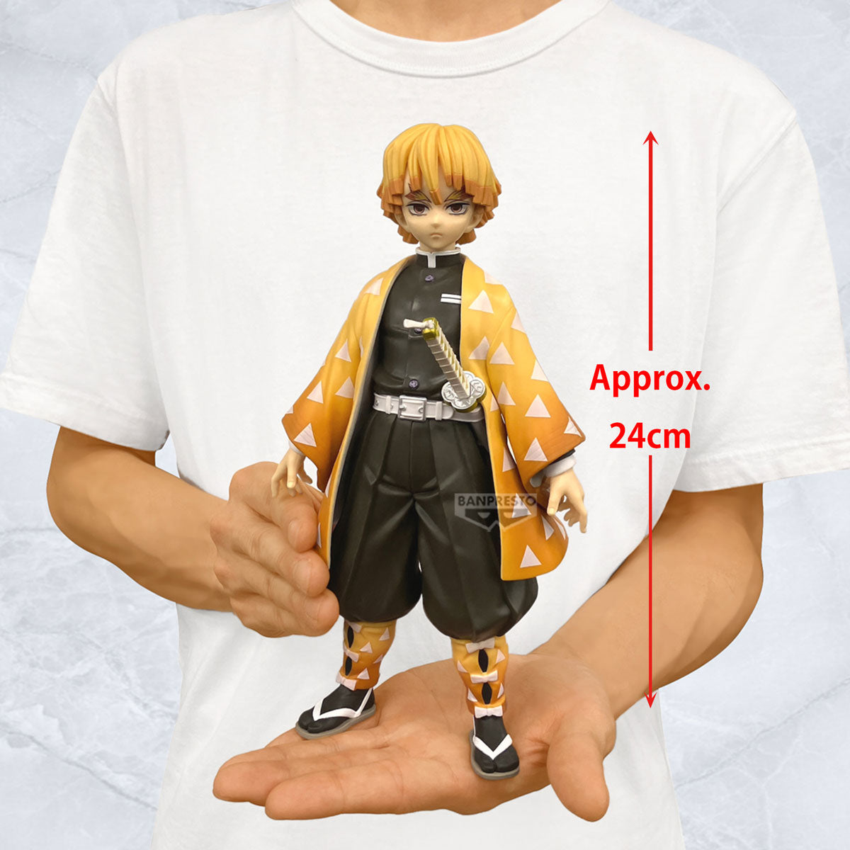 DEMON SLAYER - Zenitsu Agatsuma - Figure Grandista 24cm