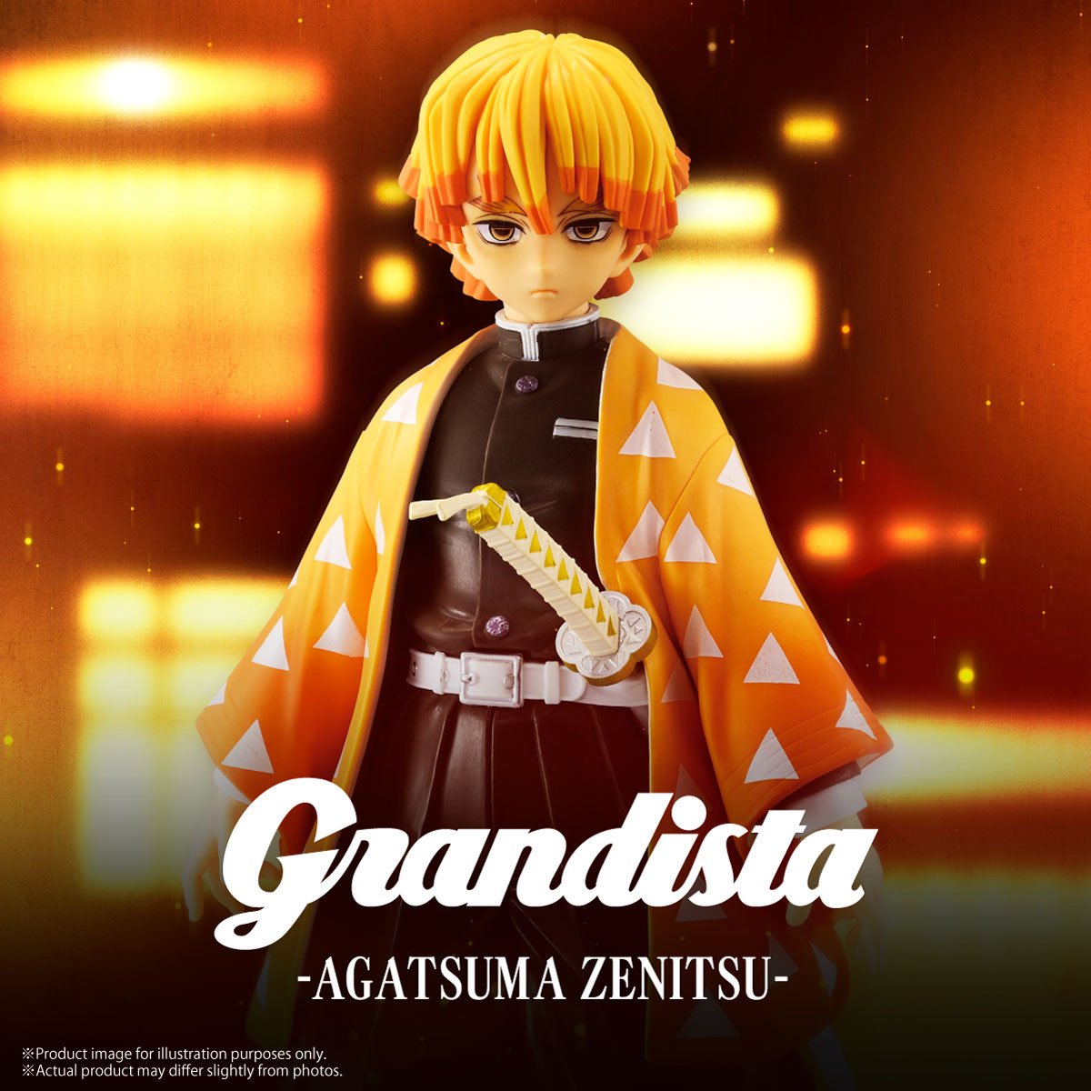 DEMON SLAYER - Zenitsu Agatsuma - Figure Grandista 24cm