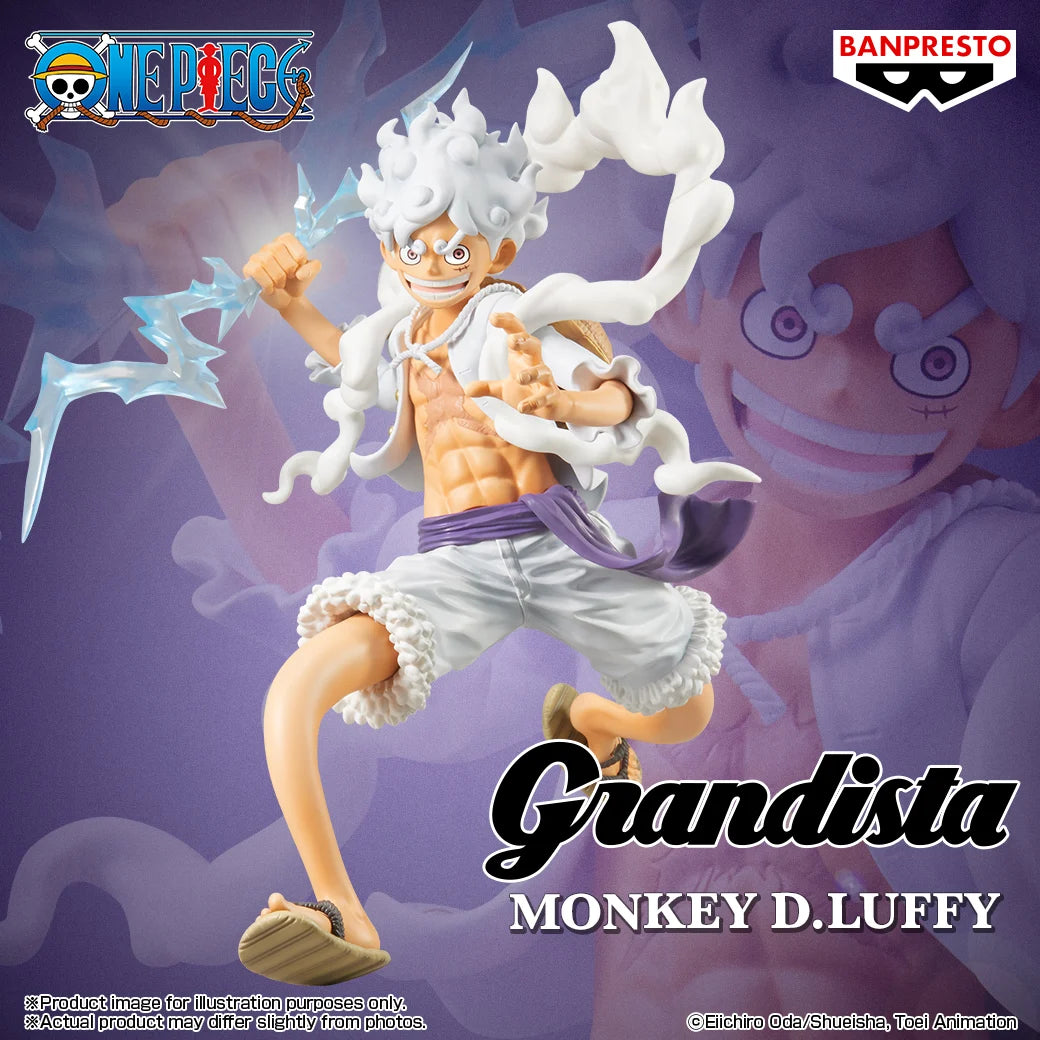 ONE PIECE - Monkey D. Luffy Gear 5 - Figure Grandista 25cm