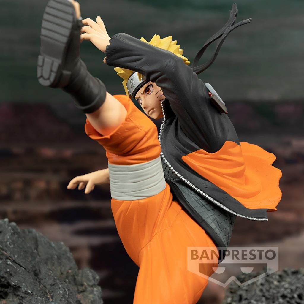 NARUTO SHIPPUDEN - Naruto Uzumaki - Figure Vibration Stars 14cm