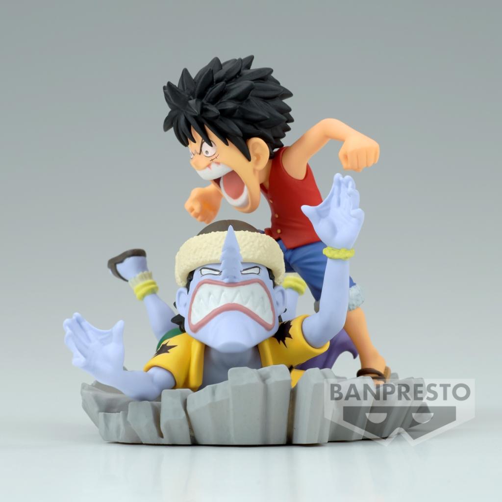 ONE PIECE - Luffy VS Arlong - Figure WCF-Log Stories 7cm