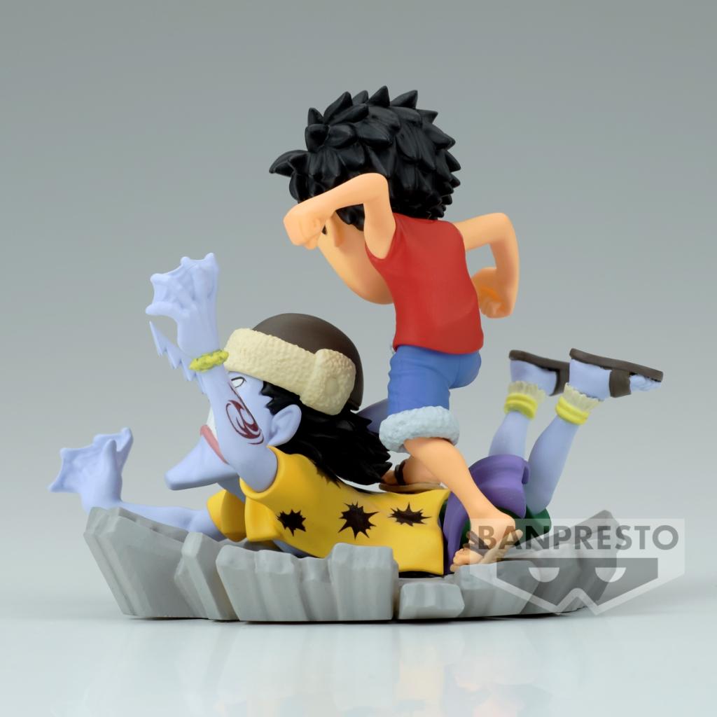 ONE PIECE - Luffy VS Arlong - Figure WCF-Log Stories 7cm