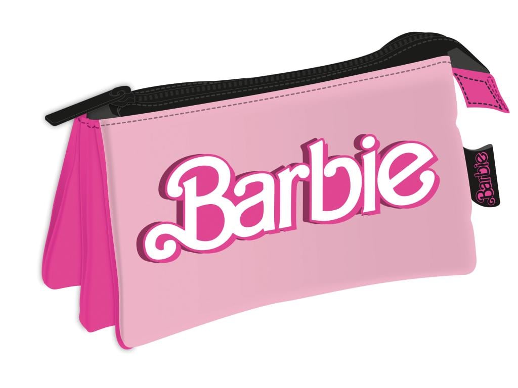 BARBIE - Logo - Triple Pencil Case