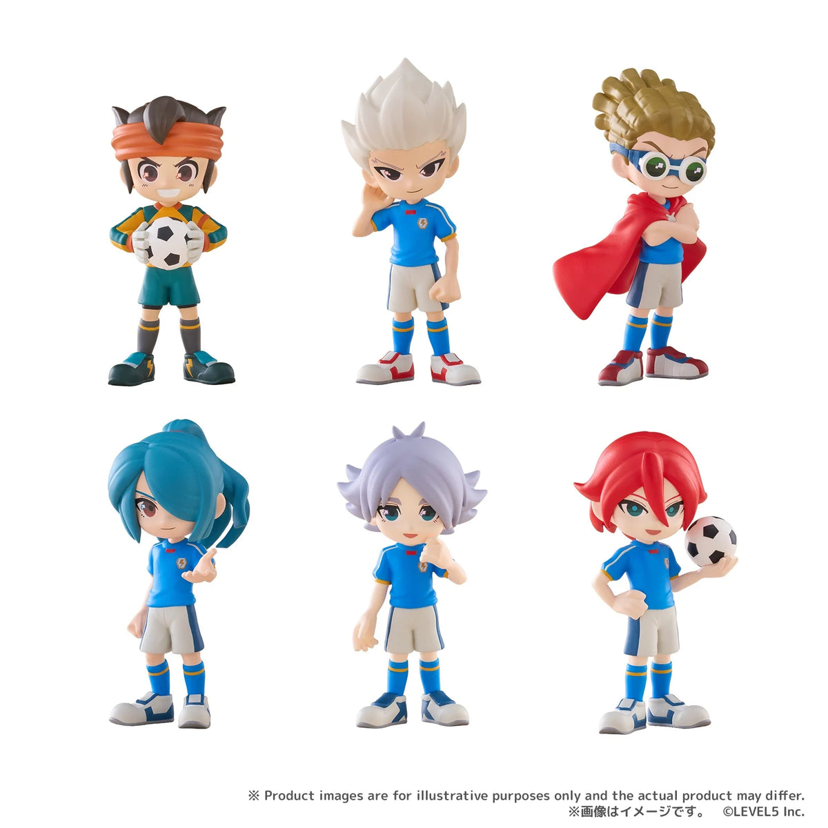 PalVerse Inazuma Eleven Victory Road - Figurine Blind Box 9cm (6pcs)