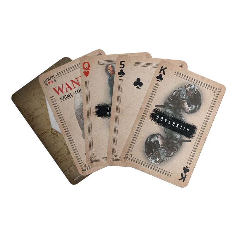 THE ELDER SCROLLS V SKYRIM - Playing Cards CDU Containing 12 Packs